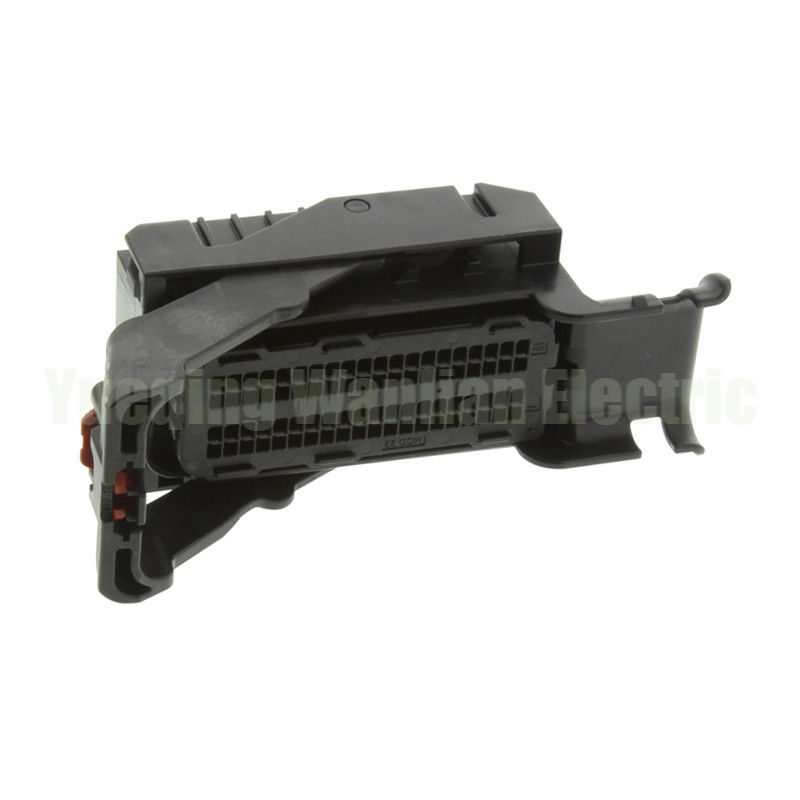 34566-0803 80 पिन ऑटोमोटिव ECU कनेक्टर सोकेट काला रंग
